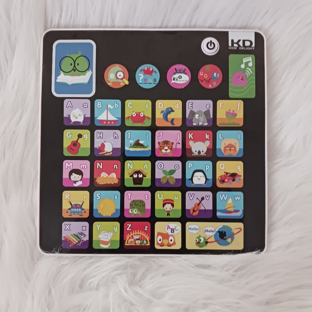 Kidz Delight  Soft Touch Alphabet Tablet
